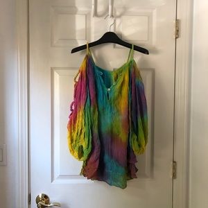 NWT Jen’s Pirate Booty Rainbow Tunic
